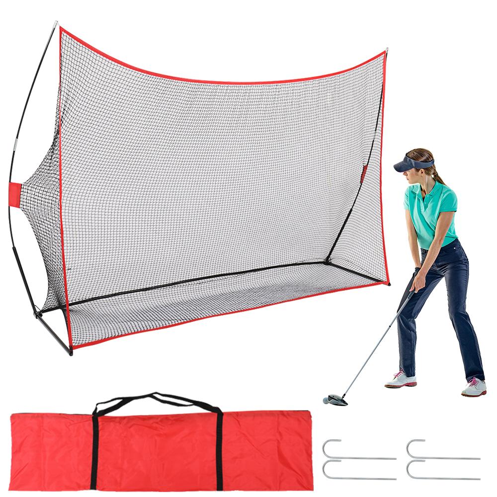 10'*7' Golf Training Net, Bundle Golf Practice Net with Golf Chipping