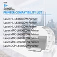 thumbnail image 2 of NineLeaf TN436 Cyan 1 Pack Compatible Toner Cartridge Replacement for Brother TN433 TN-436 TN431 TN436C Work for HL-L8360CDW HL-L8260CDW MFC-L8900CDW MFC-L8610CDW MFC-L9570CDW Printer, 2 of 8