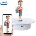 thumbnail image 3 of Motorized Rotating Display Stand, 360 Degree Photography Product Display With Remote Control Electric Turntable For Jewelry Cake 3D Model, 3 of 8