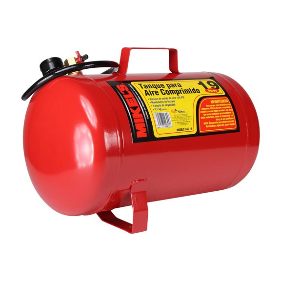 Tanque de aire Comprimido MIKEL'S TAC-19 19 Litros 115 PSI