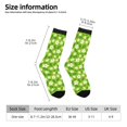 thumbnail image 2 of Pofeuu Daisies Flowers Print Crew Socks, Adult Running Hiking Socks for Youth and Adult, 2 of 6