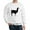 White, variant on CafePress - Llama Sweatshirt - Crew Neck Sweatshirt