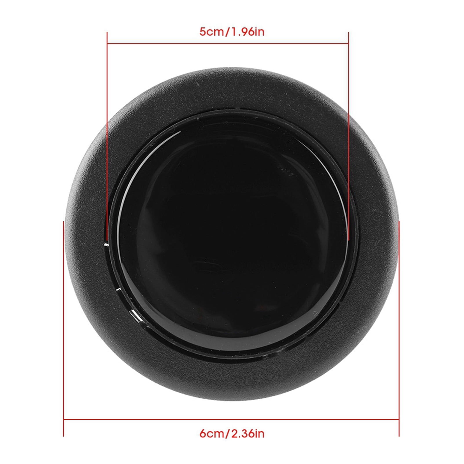 Steering Wheel, Horn Buttons, Metal And Plastic Universal Personalized Buttons To Replace The Car