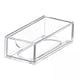 thumbnail image 1 of Organizador de escritorio,Caja de almacenamiento de acrílico para guardar vasos a prueba de polvo,Organizador de escritorio transparente con soporte de exhibición,Estuche organizador de, 1 of 8