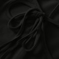 thumbnail image 6 of Summer Womens Tee Shirts Casual Solid Color Short Sleeve Round-Neck Loose Fitting Tops Black Fashion Clothes S-L, 6 of 6
