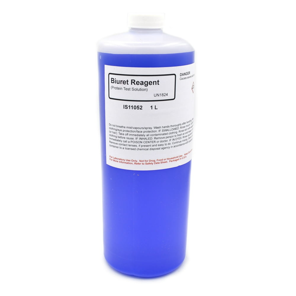 Reagent-Grade Biuret Solution, 1L - The Curated Chemical Collection ...