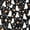 Black Cream Orange, variant on Homewish Halloween Floral Ghost Twin Sheets,Wild Autumn Flower Pattern Bedding,Black Cream Orange,3pcs,1 Fitted Sheet and 1 Pillowcase