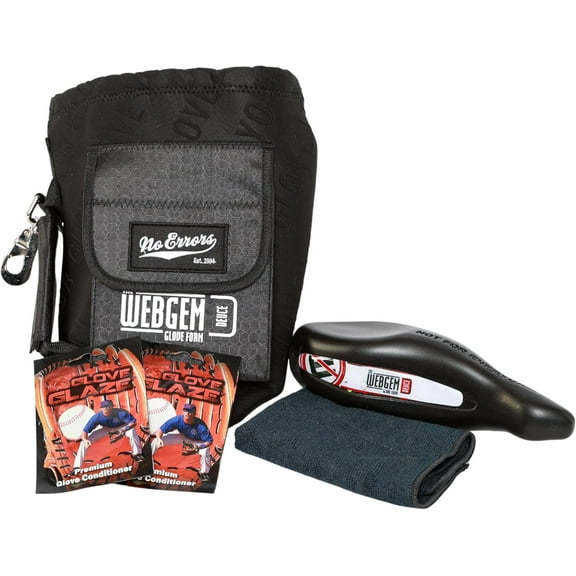 No Errors WebGem Catchers Mitt Care Kit - Formation Tool, Reduces Break-in Time, Holds Shape, Essential Gear, Gift for Baseball Players (Glove NOT Included)