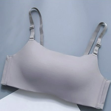 Mothers Day Tawop Daisy Bras for Older Women Summer Push Up T-Shirt Wireless Seamless Comfortable Minimizer Bra