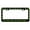 Black/Lime Green, variant on The Best Days are Beach Days Style Metal License Plate Frame Personalized/Car Accessories Car Tag Holder Cover (Chrome/Red)