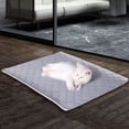 thumbnail image 3 of Lhujing Cotton Pet Mat Non-slip Large Thicken Self-Cooling Dog Mat- Foldable Water Absorption Print Pet Pad for Small to Large Dogs, 3 of 8