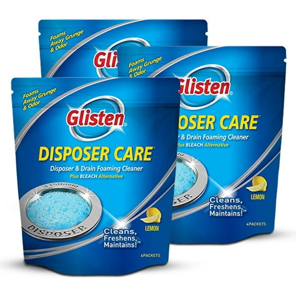Gisten Disposer Care Garbage Disposal Cleaner, Lemon, 12 Uses