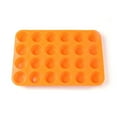 thumbnail image 2 of 2 pc DIY Food Grade Silicone Molds For DIY Chiffon Cake Bakeware Orange 335x225x24mm Inner Diameter: 45mm, 2 of 2