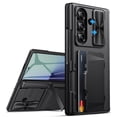 thumbnail image 1 of Funda Sixbox para Samsung Galaxy Z Fold 7, tarjetero, color negro, 1 of 8