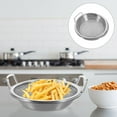 thumbnail image 4 of 1 Ensemble d'Assiette de Service pour Frites, Assiette Ronde pour Huile et Friture, Filet Filtrant, Filet de Refroidissement pour Aliments, 4 of 8