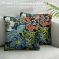 thumbnail image 3 of HENGT Peony Floral Pillow Covers,Chinoiserie Pillow Covers Decorative Pillow Covers for Couch Living Room Bed Sofa,Farmhouse Pillow Covers, 3 of 5