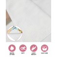thumbnail image 6 of Sunflowers Trucks Kitchen Dish Towels for Drying Dishes Set of 3, Spring Farmhouse Eucalyptus Orange Plaid Waffle Weave Microfiber Hand Tea Bathroom Towels Quick Dry & Absorbent Towel 12x12, 6 of 7
