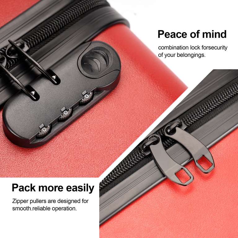 Ginza Travel Carry-On Hardshell Luggage Set, 2 Piece, Lightweight