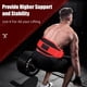 thumbnail image 4 of Cinturón de levantamiento de pesas para entrenamiento físico en gimnasio - Cinturón doble acolchado de nailon con soporte lumbar para culturismo, entrenamiento funcional, levantamiento de pesas,, 4 of 8