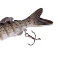 thumbnail image 4 of Señuelos De Pesca De Articulaciones Múltiples De 8 Secciones Minnow Crankbait Tackle Hooks 13cm C4BL618 Soledad Señuelos de pesca de múltiples secciones, 4 of 7