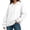 White, variant on Tumotour Pullover Hoodies for Women'S Hooded Fall Sweatshirt Drawstring Long Sleeve Athletic Workout Blouses
