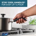 thumbnail image 4 of Farberware TrueCook Stainless Steel Induction Saucepan with Lid, 3-Quart, Silver, 4 of 14