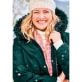 thumbnail image 4 of Woman Within Plus Size Faux Fur Down Parka Coat, 4 of 6