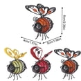 thumbnail image 3 of WMGHA Hanging Bee Solar Garden Lights Decor for Outside,Outdoor Statues Figurine Lights Decor for Patio Balcony Yard Ornament,Waterproof Powered Unique Decor for Sister Gardening Gifts for Mom, 3 of 4