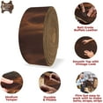 thumbnail image 3 of European Leather Works - Buffalo Belt Blanks 8-10 oz 3-4mm Size: 2.75"x50" 7x127cm - Vintage Cognac Color Leather Belt Straps/Strips for Tooling, 3 of 8