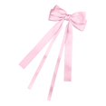 thumbnail image 4 of Fgnfyis Elegant Bow Hair Headbands for Women Flowing Ribbon Ties Girls Stylish Hair Hairpin Light Pink_001, 4 of 4
