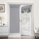 thumbnail image 1 of Cortina opaca para puertas francesas – Cortina de cristal opaca con aislamiento térmico para puertas y ventanas, 26 x 68 pulgadas, 1 of 6