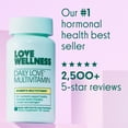 thumbnail image 4 of Love Wellness Daily Love Multivitamin for Women, Hormone Balance Support with Cortisol & Estrogen Support, 60 Count, 4 of 7