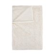 thumbnail image 2 of Luxe Faux Fur Throw Blanket 50 x 60 Inch | Fuzzy Blanket with Plush Faux Fur Pile and Soft Fleece Back | Machine Washable Warm Fluffy Blanket for Bed or Couch, Reno Off-White, 2 of 2