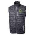 thumbnail image 2 of Men's Cutter & Buck Black Nashville SC Rainier PrimaLoft- Eco Insulated Printed Full-Zip Puffer Vest, 2 of 3