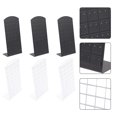 thumbnail image 4 of 6Pcs Earring Stand Acrylic Earring Rack L-shaped Earring Rack Earring Display Holder, 4 of 6