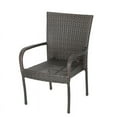 thumbnail image 4 of Noble House Wesley 5 Piece Wicker Patio Dining Set in Brown Dining Set, 4 of 11