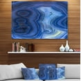 thumbnail image 5 of Blue Agate Stone Design 40 in x 30 in Painting Art Prints, by Designart, 5 of 5