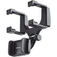 thumbnail image 1 of Merkury Innovations Rearview Mirror Car Mount Grip for Universal Smartphones, Multimedia Devices, GPS Units, Fits, 1 of 5
