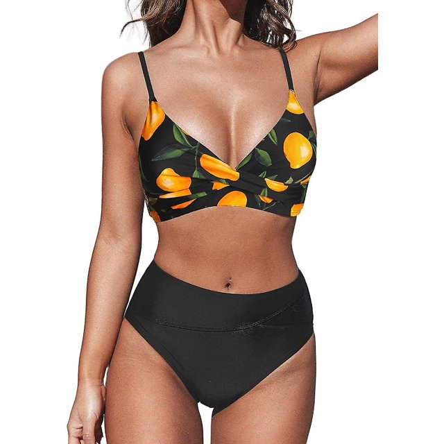 Women's One Piece Swimsuit Ruffle Lace Up Beach Bathing Suit Tummy Control Swimsuit Bathing Costume