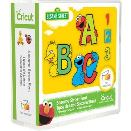 Sesame Street Font Cartridge, Use with All Cricut Machines By Cricut from