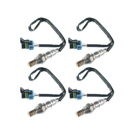 Oxygen Sensor Kit 4 - Compatible with 2010 - 2014 GMC Terrain 2011 2012 2013