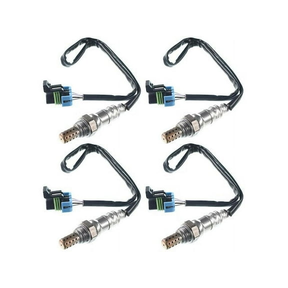 Oxygen Sensor Kit 4 - Compatible with 2010 - 2014 GMC Terrain 2011 2012 2013