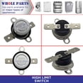 thumbnail image 6 of Whole Parts High Limit Switch Part # PJ030022 - Replacement & Compatible With Some Viking Ovens and Ranges, 6 of 7