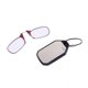 thumbnail image 5 of Gafas de lectura delgadas de silicona suave con clip en la nariz, llavero ligero, gafas de lectura portátiles, 5 of 5