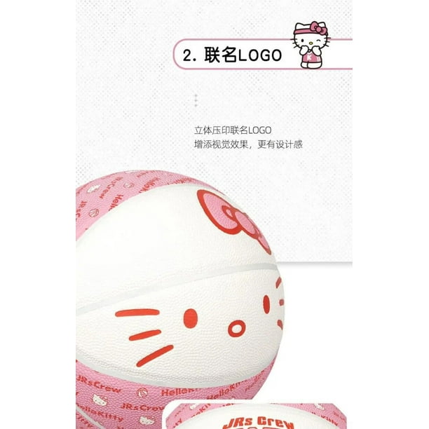Kawaii Hello Kitty Basketball 7 Sanrioed Kt Cat Pink Bow