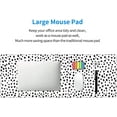 thumbnail image 6 of Extended Gaming Mouse Pad, Large Gaming Mouse Waterproof with Stitched Edges, Non-Slip Desktop Pad for Home and Office, Level Up Your 31.5x11.8 Inch\u2026 (Speckle Pattern), 6 of 6
