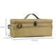 thumbnail image 5 of Juego de utensilios de cocina para acampar, bolsa de almacenamiento, estuche de almacenamiento, tanque de Gas, resistente al desgaste Caqui kusrkot bolso de utensilios de cocina, 5 of 8