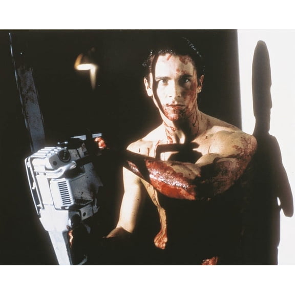 AMERICAN PSYCHO CHRISTIAN BALE 24X36 POSTER