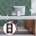 thumbnail image 6 of Yayeee Toggle Light Switch Wall Plate 1-Gang 4.5"x2.7" Home Decorative Outlet Cover, Red Abstract, 6 of 7