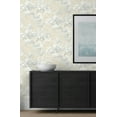 thumbnail image 2 of NextWall Parchment & Morning Fog Cherry Blossom Grove Peel and Stick Wallpaper, 2 of 8